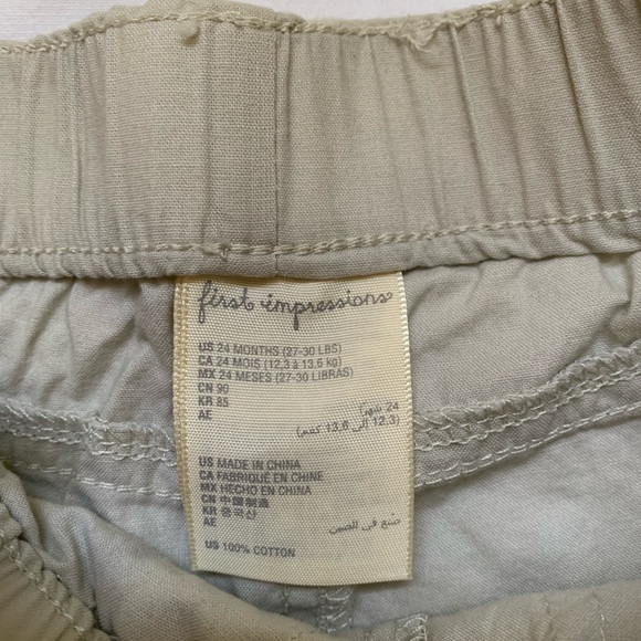 First Impressions 24m summer set - 2 shirts and 1 pair shorts - Picture 10 of 11